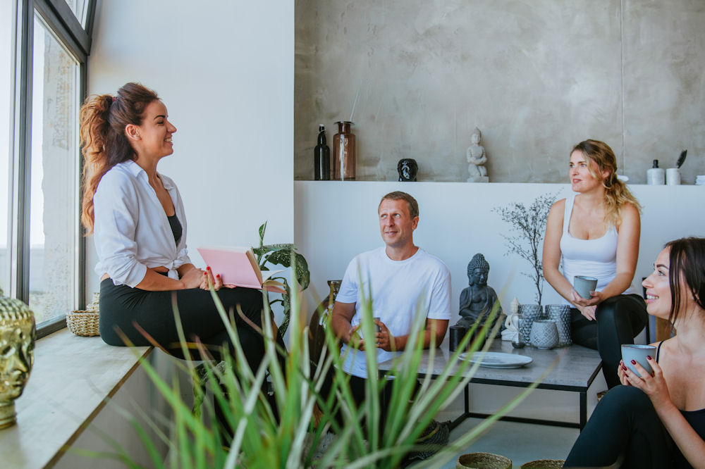 small group in holistic therapy for mental health in New Jersey